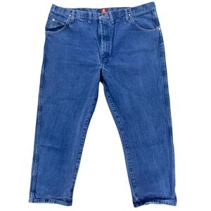 Wrangler Relaxed Fit Jeans Mens 44x30‎ Blue Denim Cotton Pants EUC